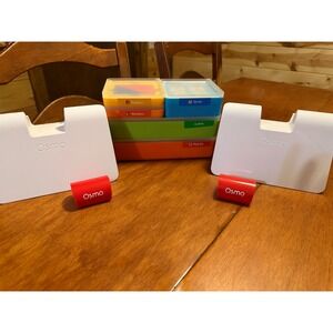 Osmo Genius Starter Kit Bundle 2 Bases Tangram Numbers Words Coding Pizza Co